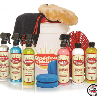 Golden Shine Premium Car Wash Bucket Kit (CCC)