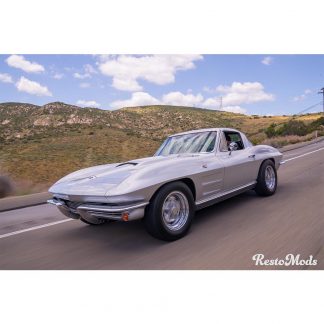 '64 Corvette Sting Ray G-Force Poster