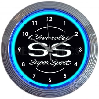 Neonetics Chevy Super Sport Neon Clock (CCC)