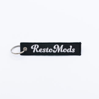 Black RM Logo Jet Tag