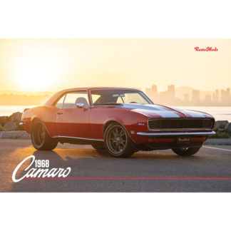 68 Camaro Sunset Poster