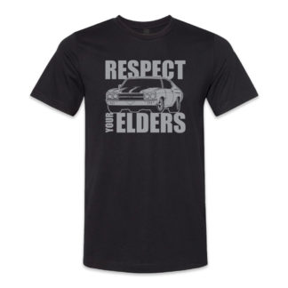 Respect Your Elders Black Tee