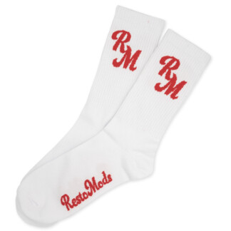 Team Logo Socks White