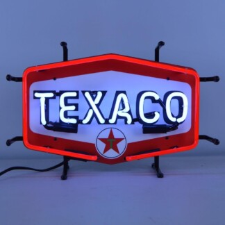 Neonetics Texaco Hexagon Logo Junior Neon Sign (CCC)