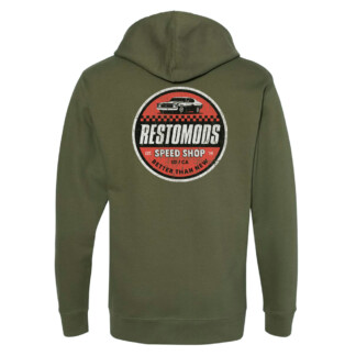 Speed Circle Olive Hoodie