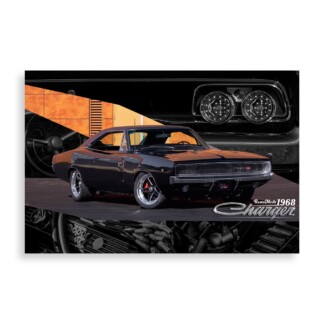 1968 Charger Triple Black Poster