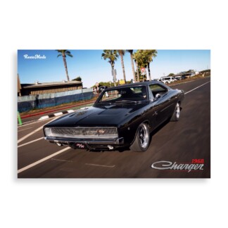 1968 Charger Coast 2 Coast Poster