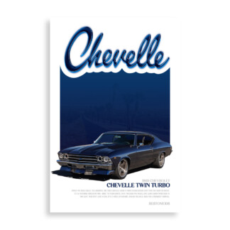 Twin Turbo Muscle Poster
