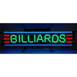 Neonetics Billiards Junior Neon Sign 24" x 8" 5SMLBL (CCC)